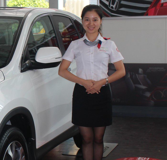 豐田汽車4S店女業(yè)務(wù)員職業(yè)裝 豐田汽車4S店女業(yè)務(wù)員職業(yè)裝